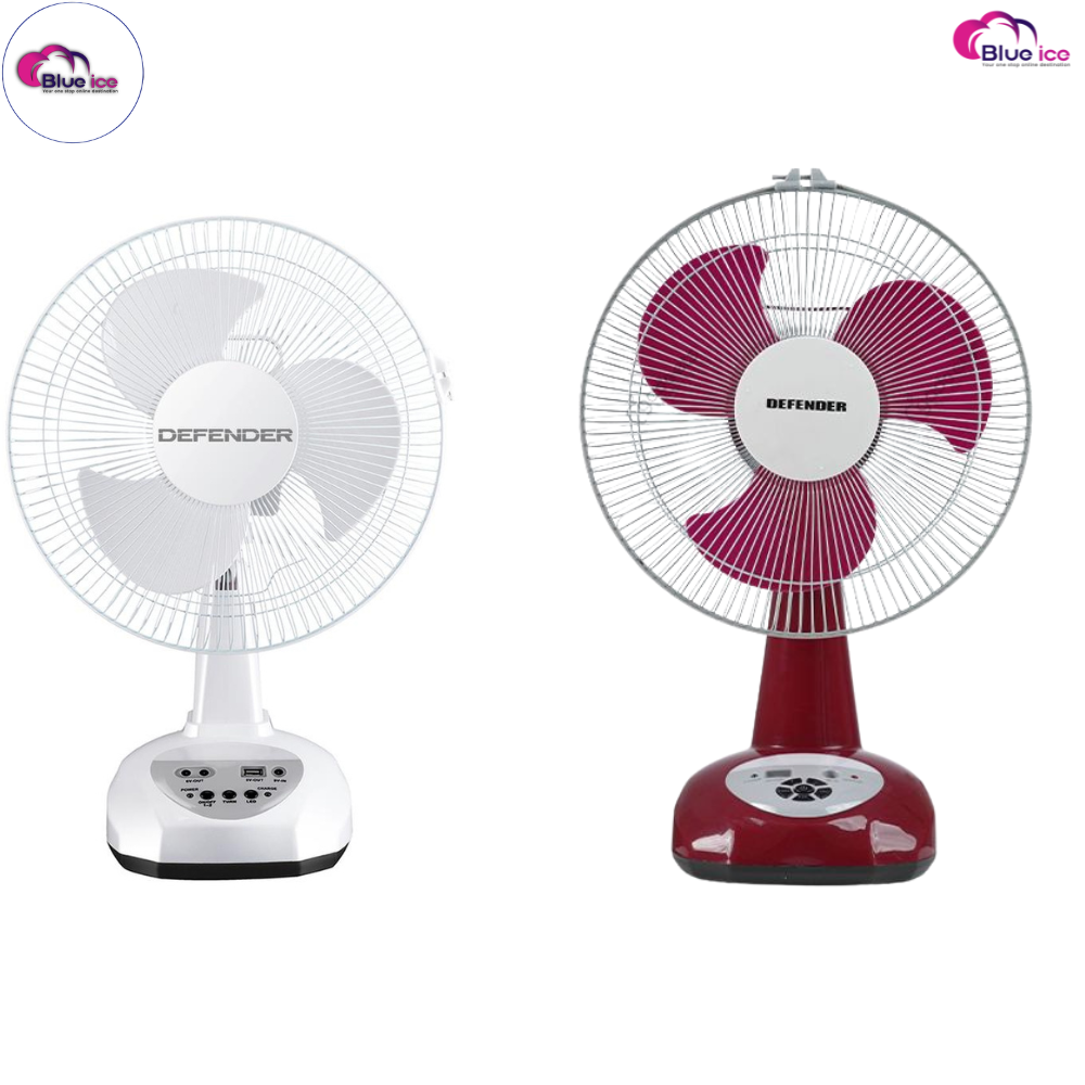 defender charger fan 12 inch rechargeable fan Bangladesh