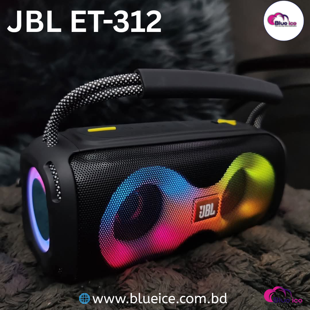JBL ET-312 Bluetooth Speaker | Deep Bass Portable Wireless Speaker