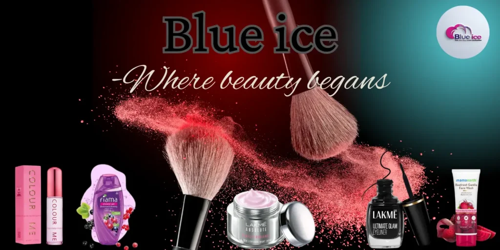 Blue ice banner