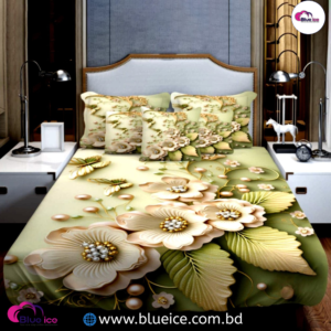 China Premium 3D Design Velvet Bed Sheet Set – Luxury Soft Bedding
