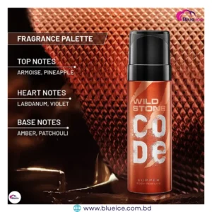 Wild Stone Code Coppe Body Spray 120ml – Long Lasting Freshness for Men