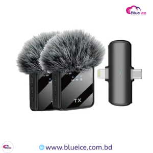 F15-2 Wireless Microphone – Dual Mic Noise Reduction for Clear Audio