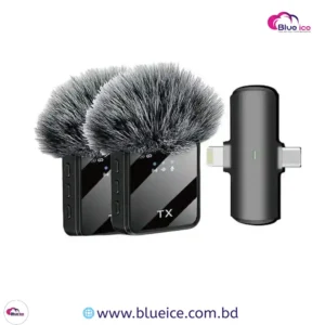 F15-2 Wireless Microphone – Dual Mic Noise Reduction for Clear Audio