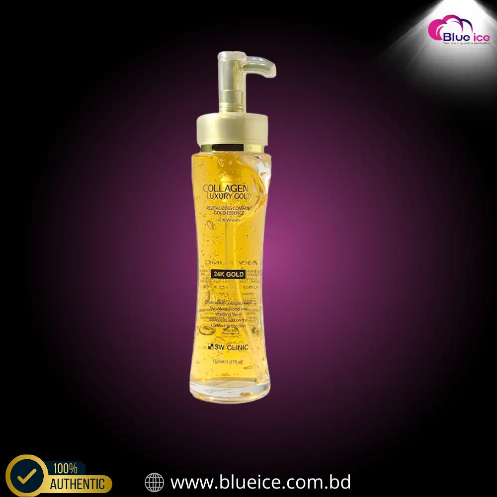 3W Clinic Collagen & Luxury Gold Revitalizing Comfort Gold Essence 150ml